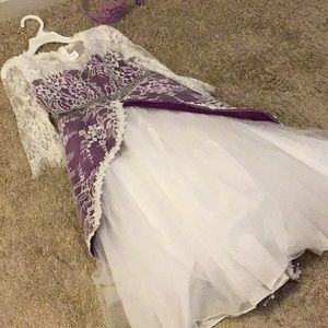 Purple “princess” dress set